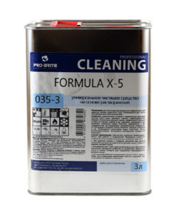 Формула X-5 (Formula-X-5) 3л чистящее ср-во (против клея от скотча)