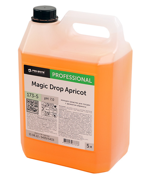 Мейджик Дроп Абрикос (Magic Drop Apricot) 5л средство для мытья посуды