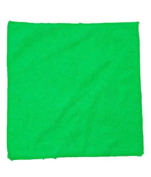 Салфетка из микрофибры 40*40см (зеленая) 320г/м2